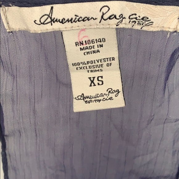 American Rag Ladies Purple Top - Picture 2 of 4